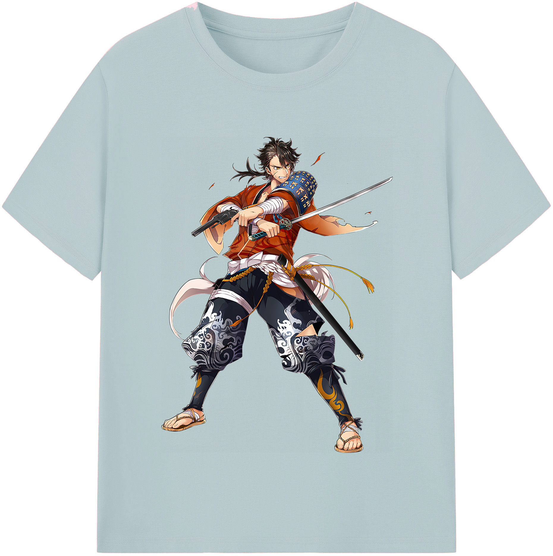 （画像用） 刀剣乱舞 Touken Ranbu 綿100％半袖Tシャツ（フロントプリント）